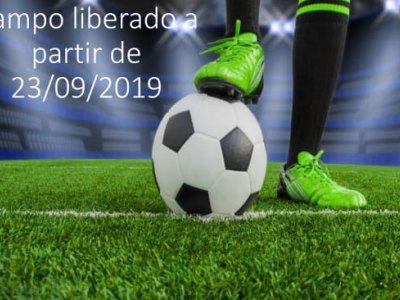 Liberação do Campo de Futebol