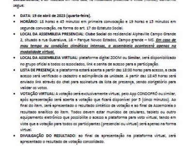 Edital - folha 01